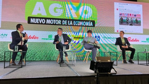 Diego Quijano, CEO BDO en Colombia, moderó el panel en el que estuvieron, Ricardo Jaramillo, cofundador Expo Agrofuturo; Juan José Cobos, gerente general Precisagro