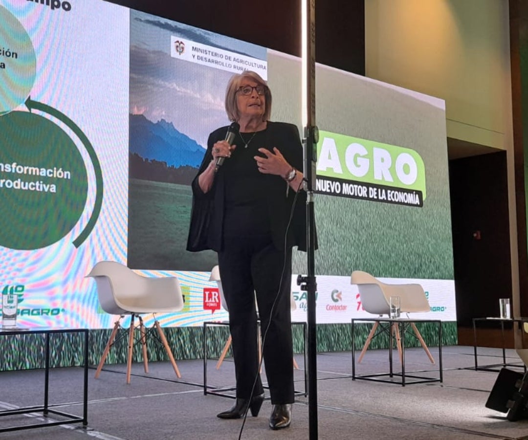 Cecilia López, ministra de Agricultura. Foto LR