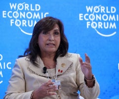 Dina Boluarte, vicepresidente de Perú