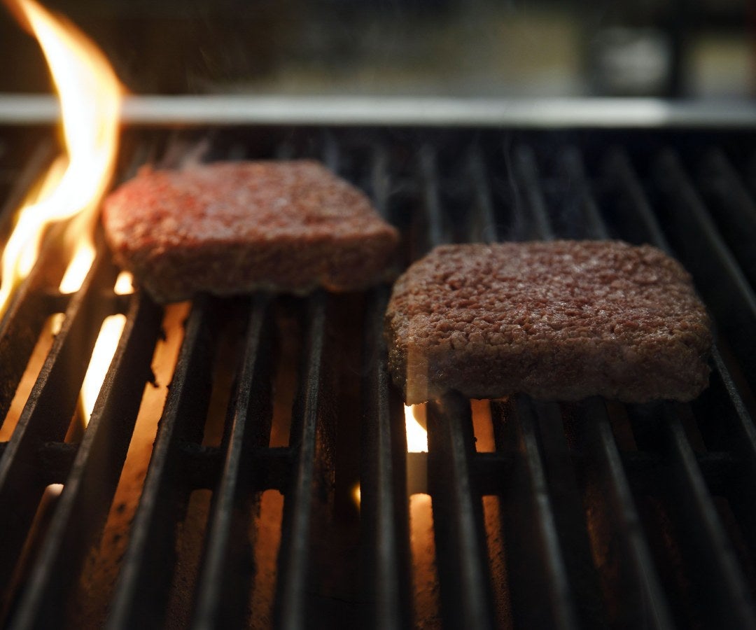 Carne vegetal para hamburguesas - Bloomberg