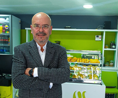 Rafael Lizarazu, socio gerente de Colombiemos Café
