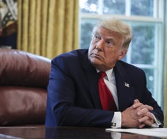 Donald Trump in 2020. Photographer: Oliver Contreras/CNP/Bloomberg