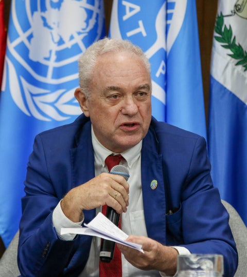 Mario Lubetkin, Subdirector general y representante regional para América Latina y el Caribe de la FAO