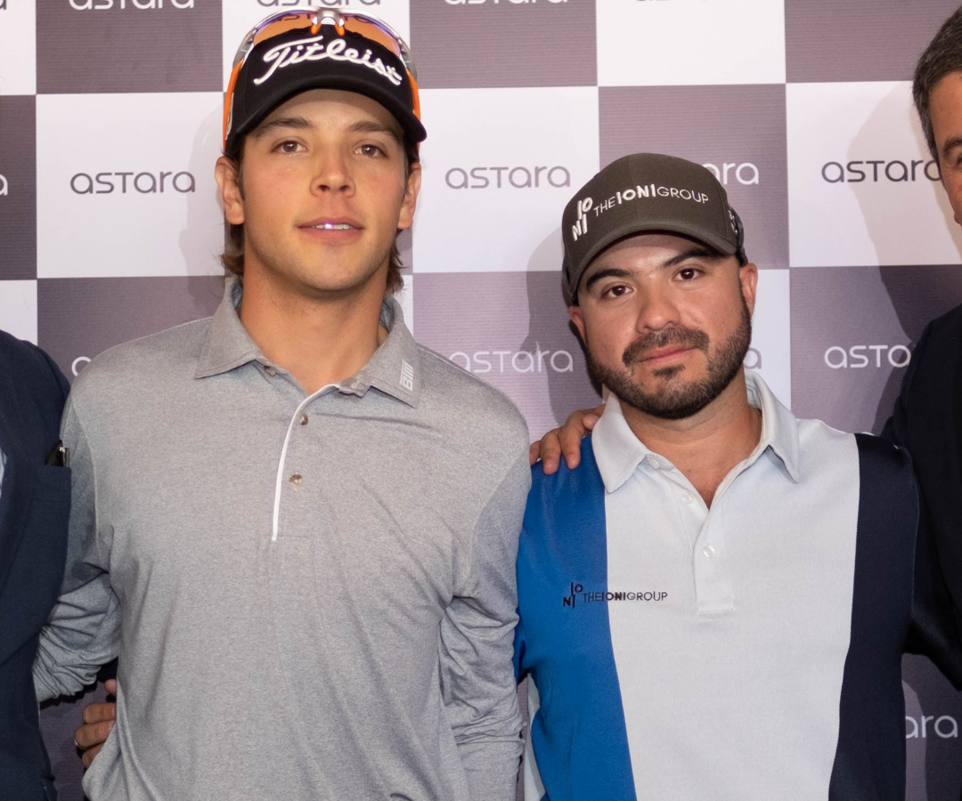 Los golfistas Daniel Faccini y Daniel Zuluaga hicieron parte del torneo.