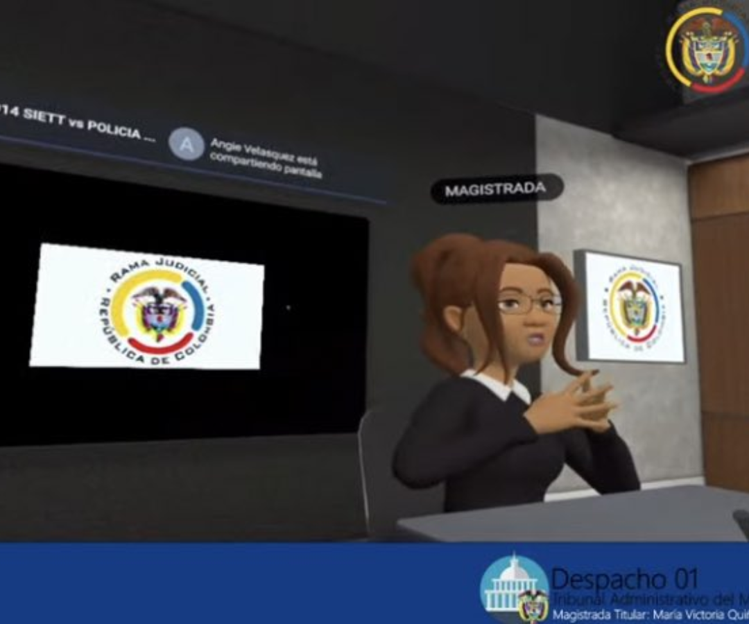 Primera audiencia en el metaverso