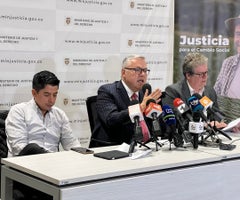 Néstor Osuna, ministro de Justicia. Foto: Ministerio de Justicia