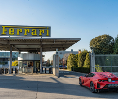 Sede de Ferrari en Maranello, Italia.