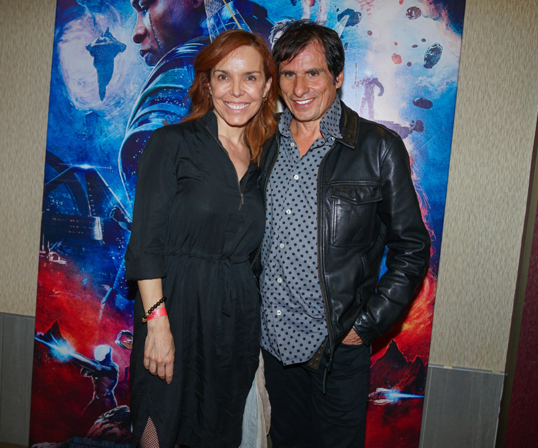 Adriana Romero y Rodrigo Triana no se perdieron la película con la que se estrenó la Fase 5 de Marvel.