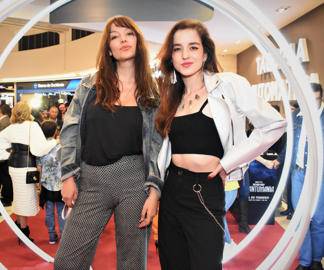 Alma Rodríguez y Sharon Guzmán asistieron a la premier de la nueva película de Ant-Man.