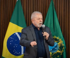 Lula, presidente de Brasil