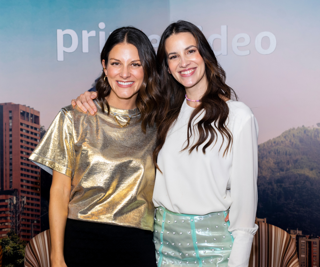Las actrices Natalia Jérez y Laura Londoño estuvieron en el lanzamiento de “Manes” para la plataforma Prime Video.