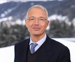 Presidente de Credit Suisse, Axel Lehmann. Foto: Bloomberg
