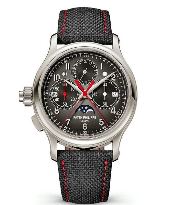 patek Philippe acaba de lanzar su primer cronógrafo pensado para aquellas personas que prefieren llevar el reloj en la derecha. 