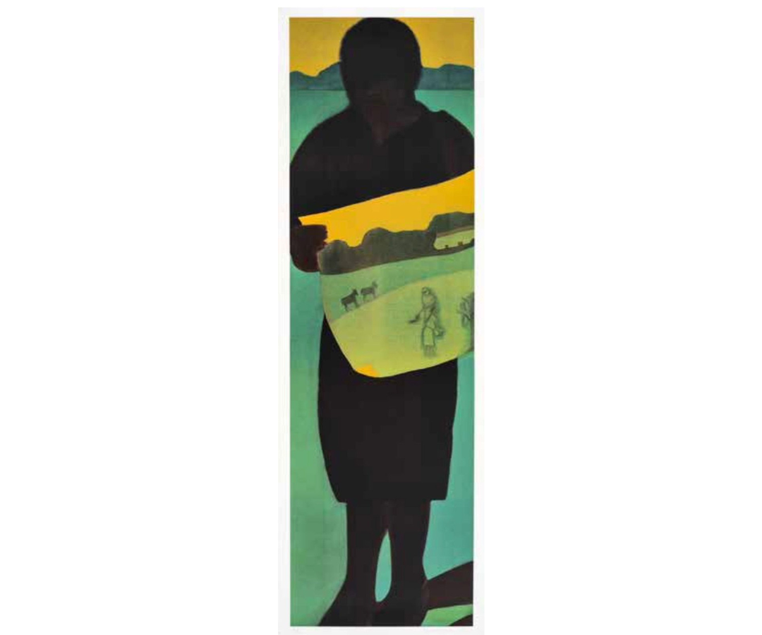 “Voy desapareciendo como sombra que se alarga”, 2010 por Beatriz González. Entre $2,5 y $5 millones