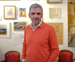 Jorge Arango, coleccionista y socio de La Independencia