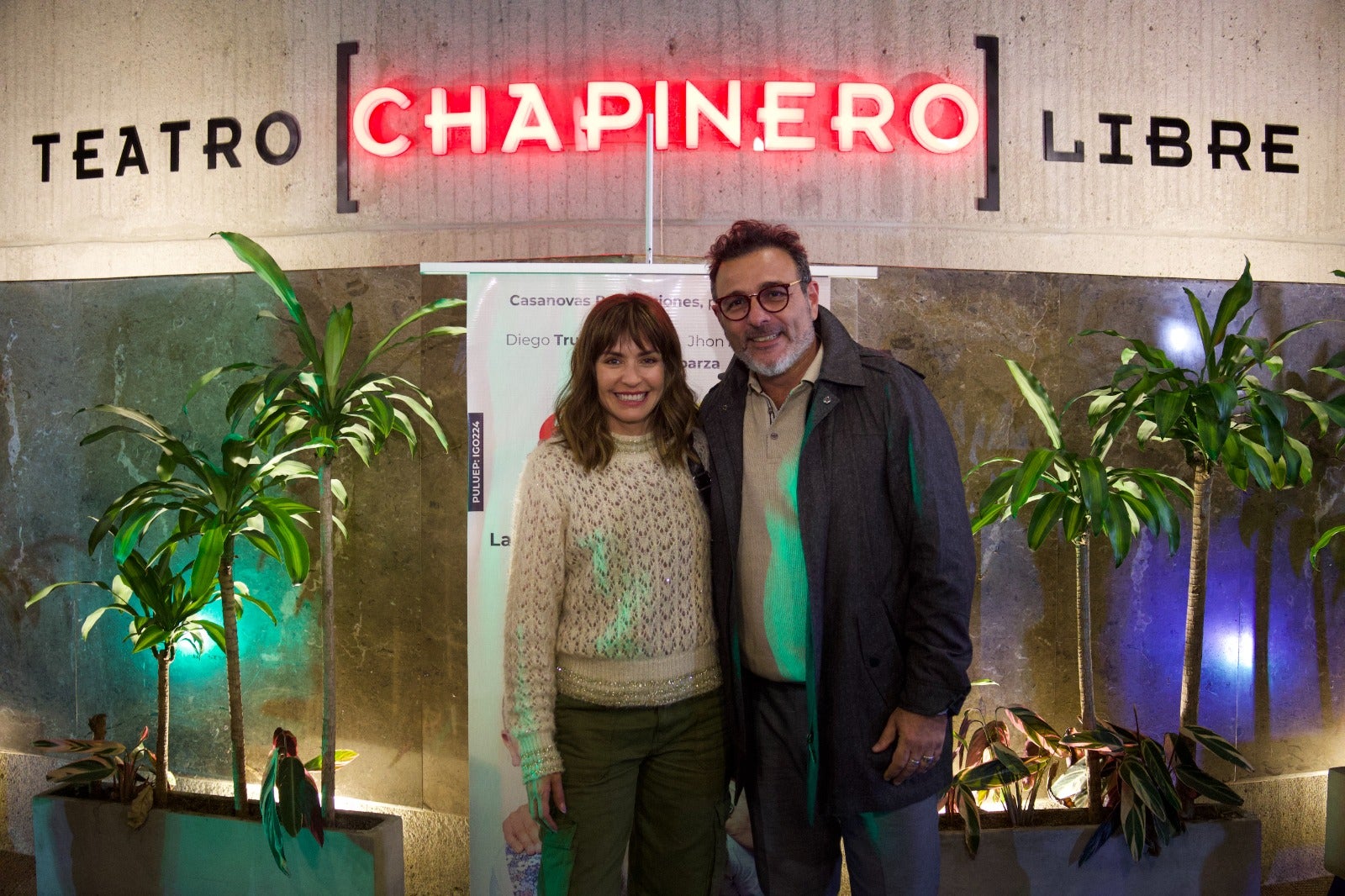 Marcela Mar y Mariano Bacaleinick. Foto: Harold David Solano/Teatro Libre
