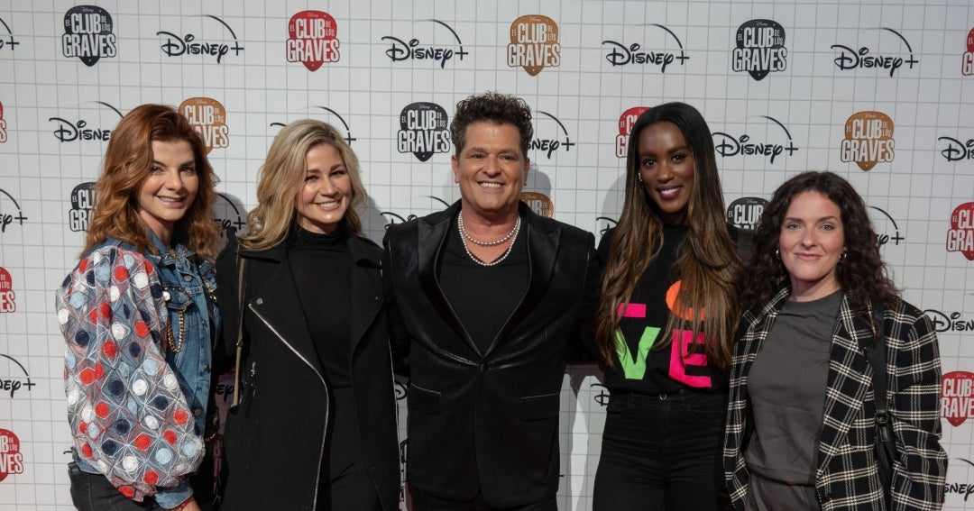 Disney realizó la premier de su nueva serie con Carlos Vives, 'El Club de  los Graves'