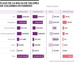 Flujo Bolsa de Valores de Colombia