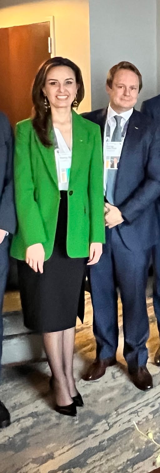 También estuvieron Yeimy Báez, vicepresidenta de Soluciones de Bajas Emisiones de Ecopetrol, y Rodrigo Dalle Fiore, gerente de Nuevas Energías de Ecopetrol