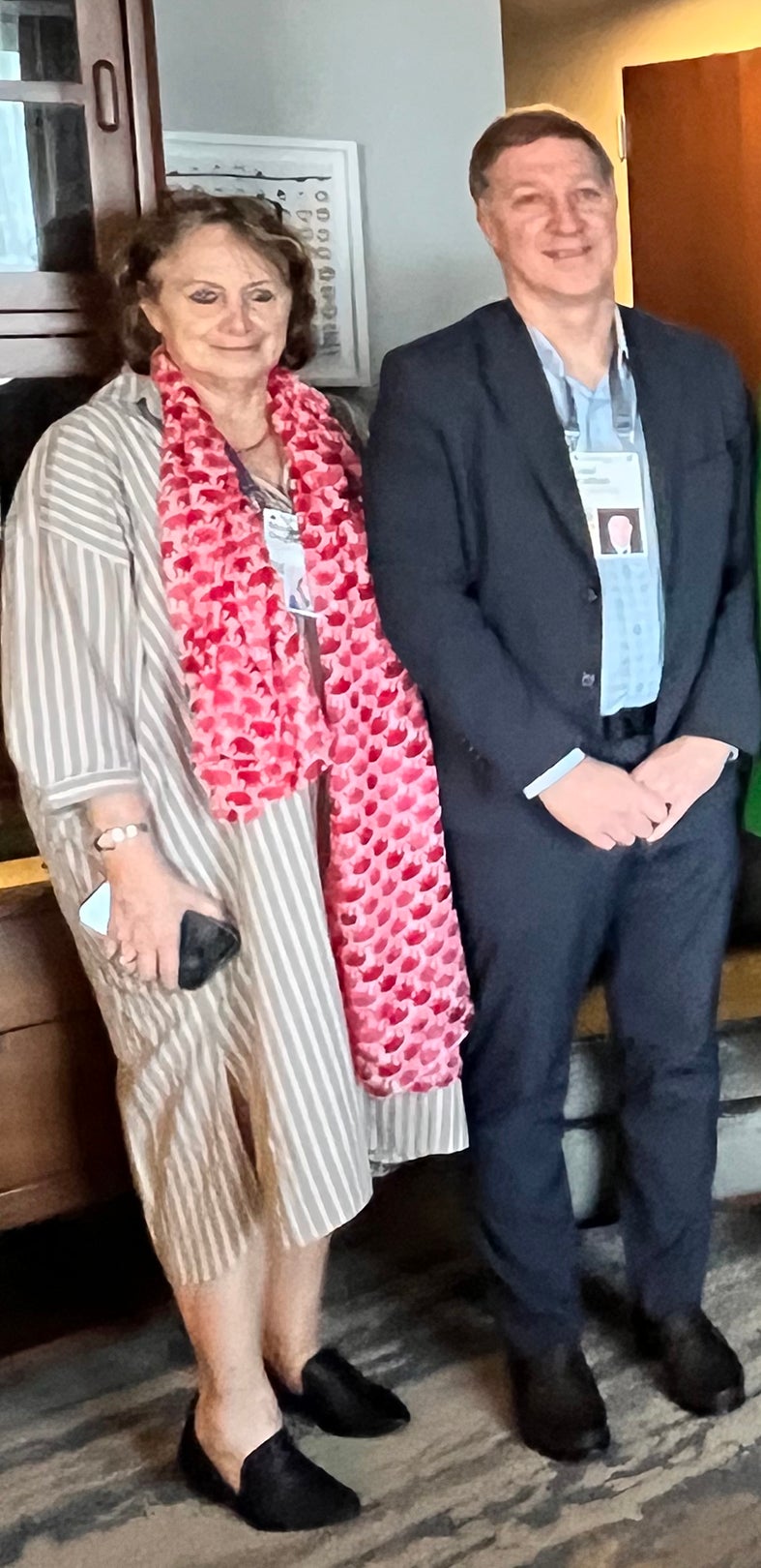 Estuvieron Mónica de Greiff, integrante de la junta directiva de Ecopetrol, y Saúl Kattan, presidente junta directiva