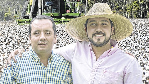 Jorge Edwin Betancourt y Andrés Salgado, cofundadores de Rice and Cotton Technologies SAS (RCT)