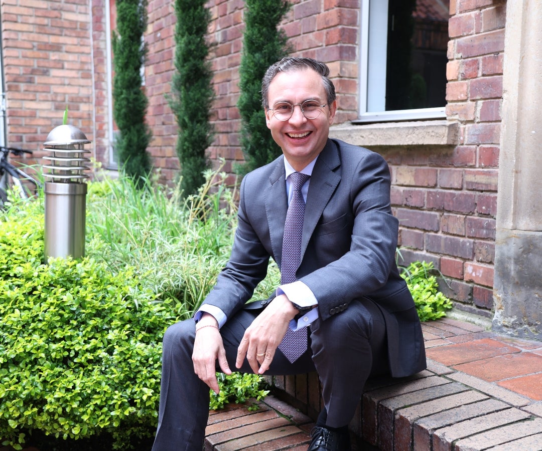 Nicolás Uribe, presidente de la CCB. Foto: Didier Vargas/LR