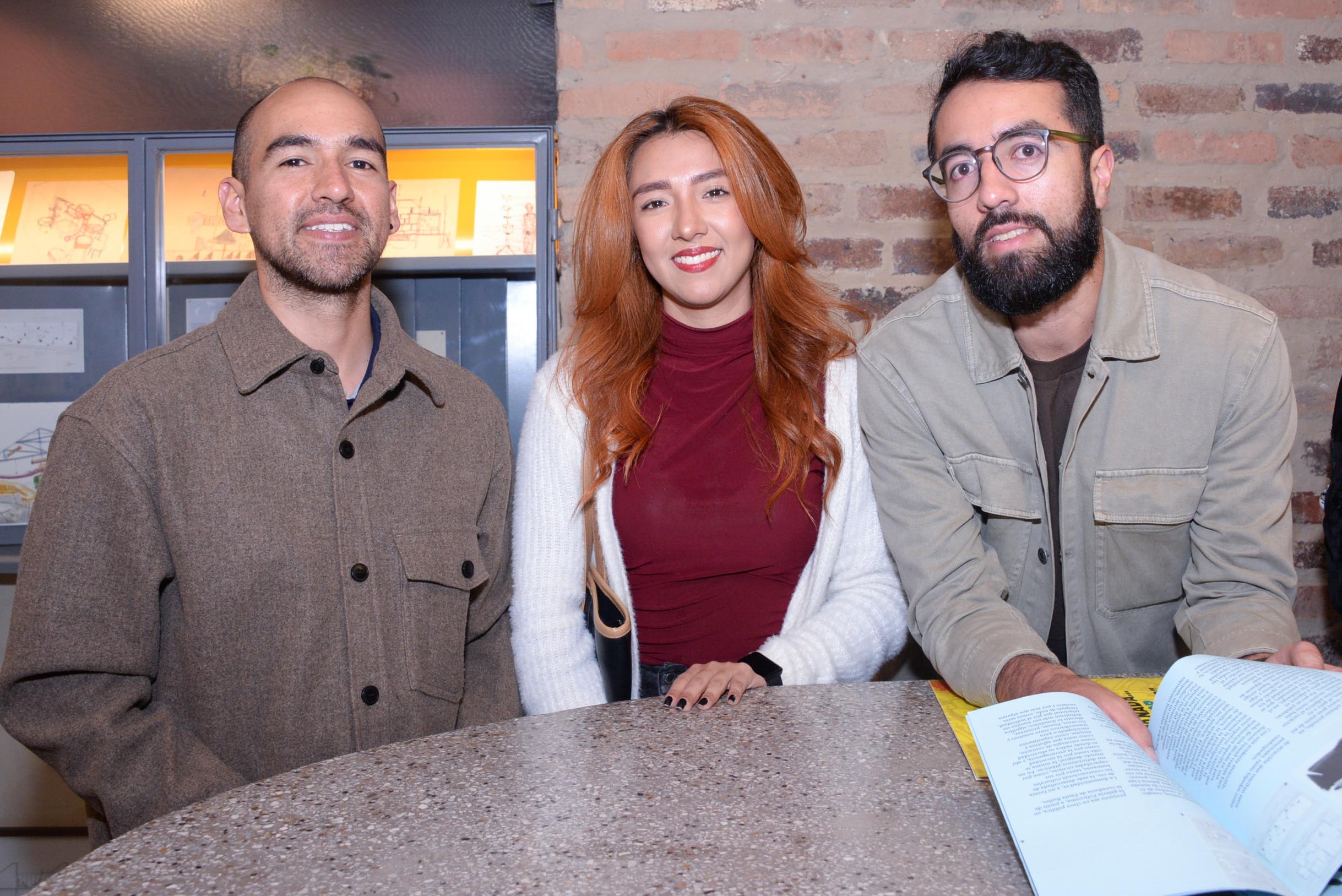 En la exposición participaron Juliana Niño, Antonio Yemail, Juan Enrique Niño y Nelly Pardo.