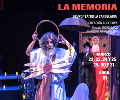 Después de tener funciones en 2004, y 2020, este año vuelve la obra "Nayra (La Memoria), una creación colectiva de Teatro La Candelaria.