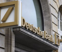 Deutsche Bank. Foto: Bloomberg.