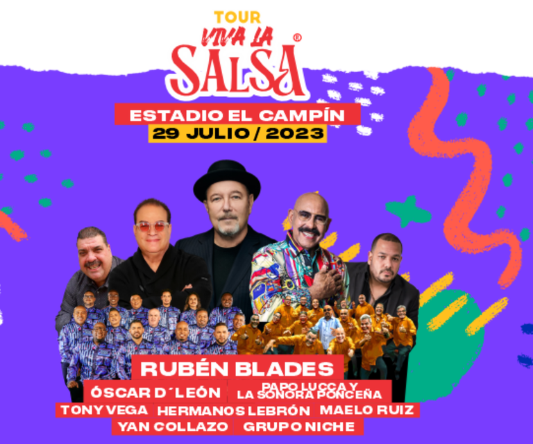 El concierto "Viva la Salsa" se volverá a realizar en junio 29 en el