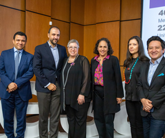 Con la tendencia creciente de la sostenibilidad ha cobrado importancia la formación académica en el tema. Este fue el foco de panel más reciente del Cesa de ‘Finanzas sostenibles y de impacto’ en el que participaron Alexander Guzmán, codirector Centro de Excelencia en Gobierno Corporativo (Cegc) del Cesa; Luis Gabriel Morcillo, de Brigard & Urrutia; la profesora de Kellogg Megan Kashner; Yolanda Fadul, partner de Metrix Finance; María Andrea Trujillo, codirectora del Cegc del Cesa, y Andrés Guerrero, docente en Finanzas de la U. de Los Andes. Con la tendencia creciente de la sostenibilidad ha cobrado importancia la formación académica en el tema. Este fue el foco de panel más reciente del Cesa de ‘Finanzas sostenibles y de impacto’ en el que participaron Alexander Guzmán, codirector Centro de Excelencia en Gobierno Corporativo (Cegc) del Cesa; Luis Gabriel Morcillo, de Brigard & Urrutia; la profesora de Kellogg Megan Kashner; Yolanda Fadul, partner de Metrix Finance; María Andrea Trujillo, codirectora del Cegc del Cesa, y Andrés Guerrero, docente en Finanzas de la U. de Los Andes.