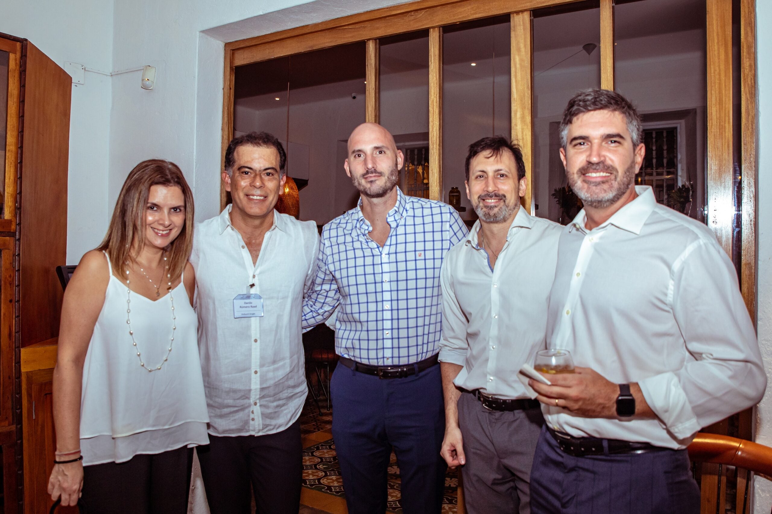 Ana María Sarria, Danilo Romero, José Ignacio Olmedo, Martín Lepiane, Tomás Dellepiane