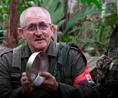 Antonio García, comandante de la guerrilla del ELN
