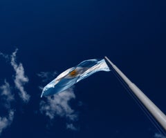 Bandera Argentina. Foto: Bloomberg.