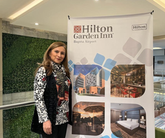 Mireya Ríos Pinzón, gerente de Hilton Garden Inn