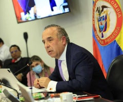Guillermo Reyes, ministro de Transporte. Foto: MinTransporte
