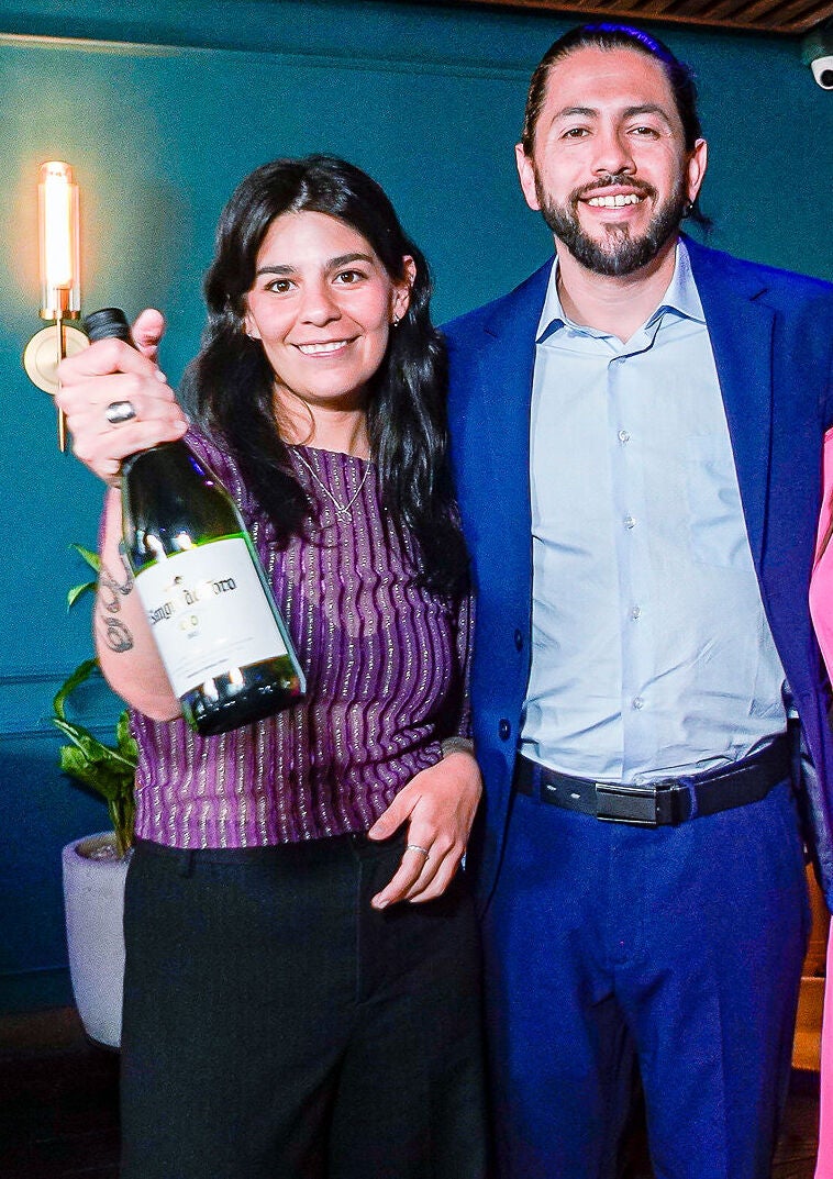 Daniela Santamaría y Juan Rojas de GWS