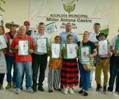 Familias campesinas en Ataco, Tolima