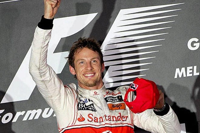 Jenson Button. 50 podios