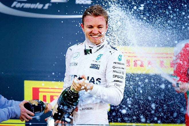 Nico Rosberg. 57 podios