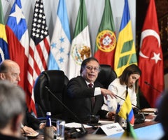 Presidente Petro en la Conferencia sobre Venezuela