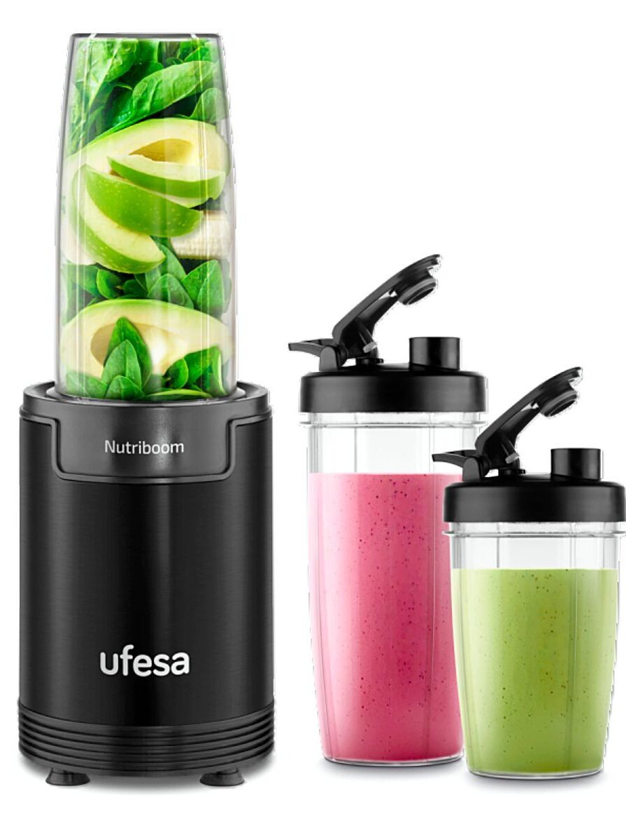 Bebidas energéticas saludables con la batidora compacta Nutriboom