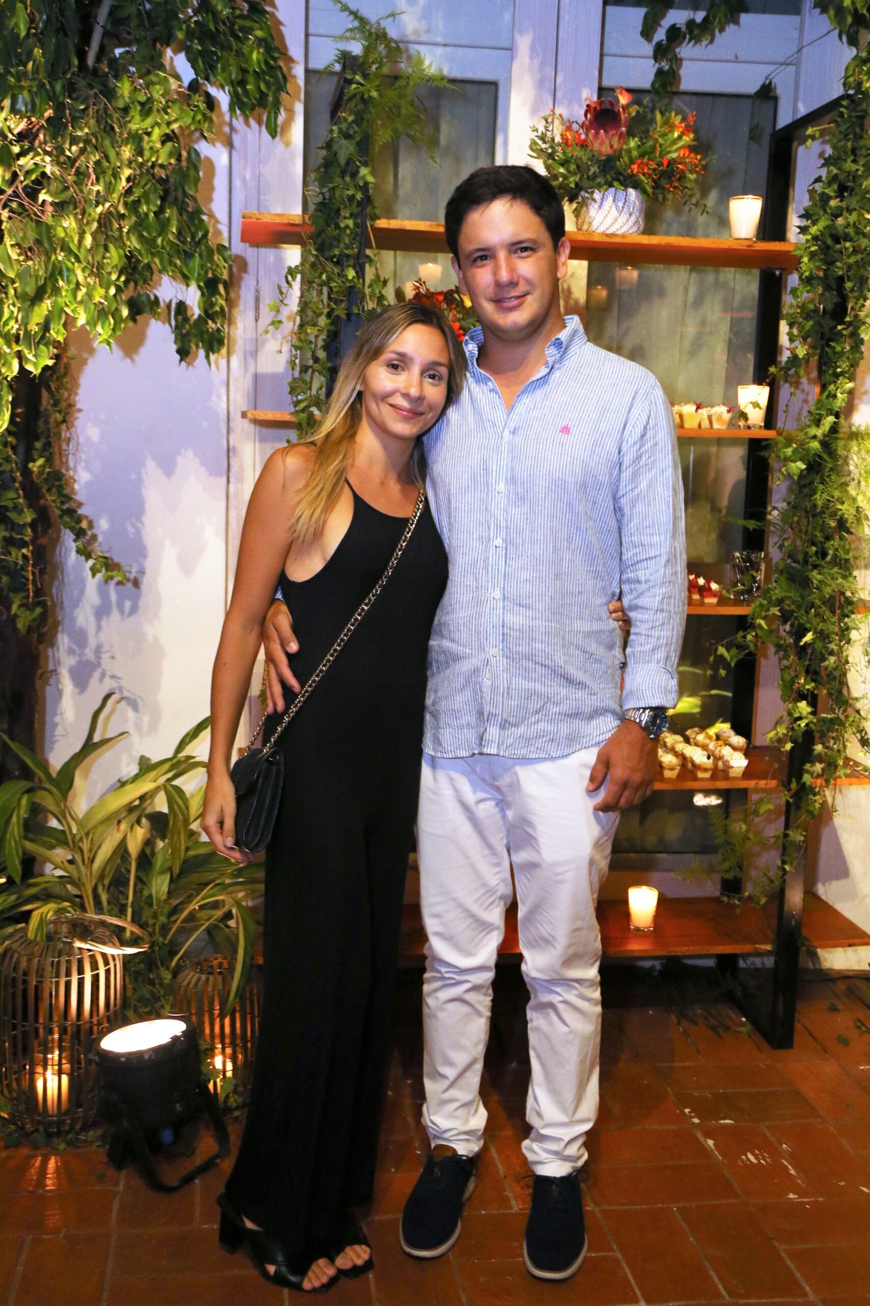 Ana Vallejo y Mateo Bahamón participaron del evento en Cartagena.