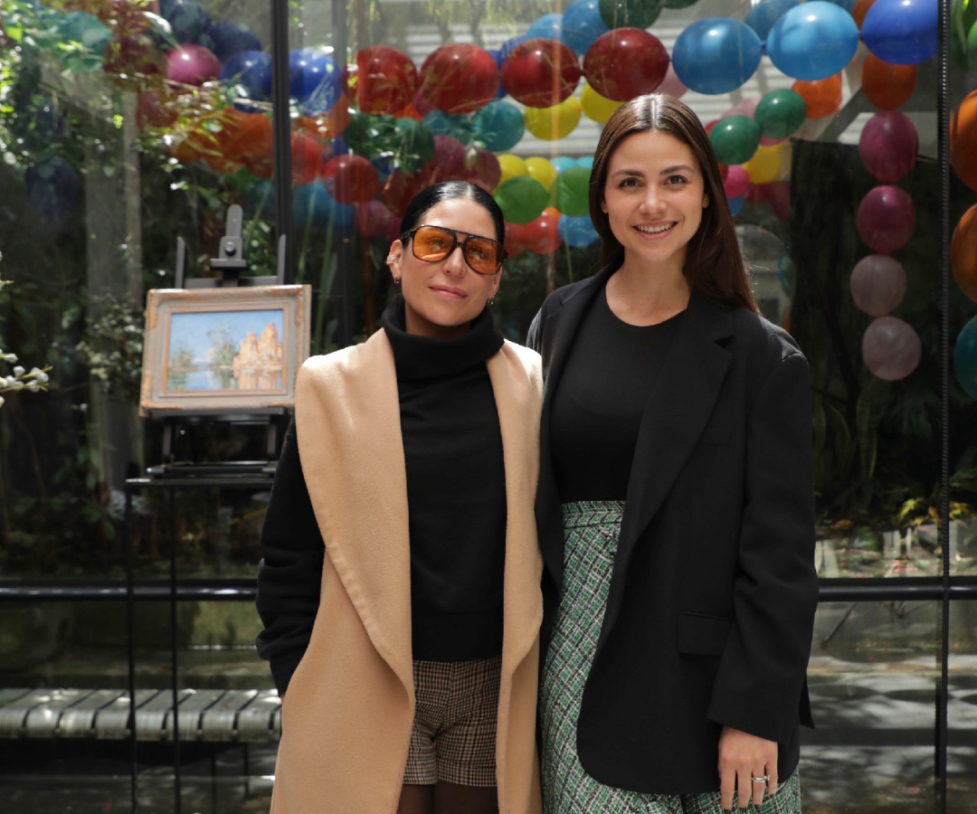 Verónica Muñoz, artista; y la empresaria Tatiana Nájera, también llegaron al evento.