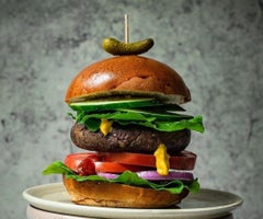 Hamburguesa. Foto: Jose Iskander.