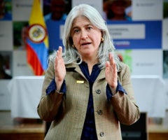 Catalina Velasco, ministra de Vivienda-Colprensa