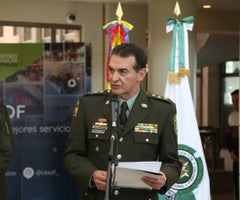 Director de la Policía Nacional, William Salamanca