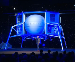 Jeff Bezos, Blue Moon. Foto: Bloomberg.