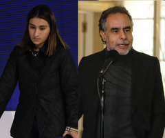 Laura Sarabia y Armando Benedetti