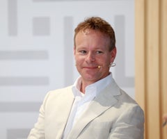 Expresidente de CNN, Chris Licht. Foto: Bloomberg.